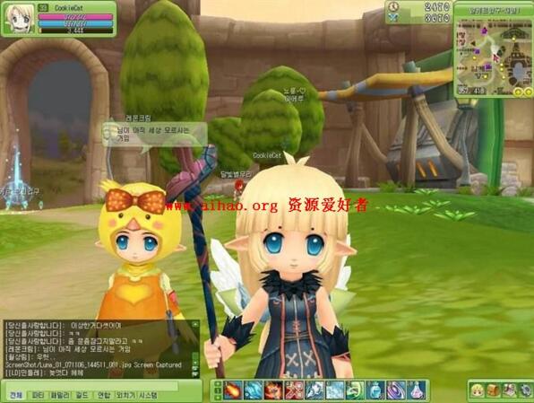 Q版网游露娜online客户端游戏源码