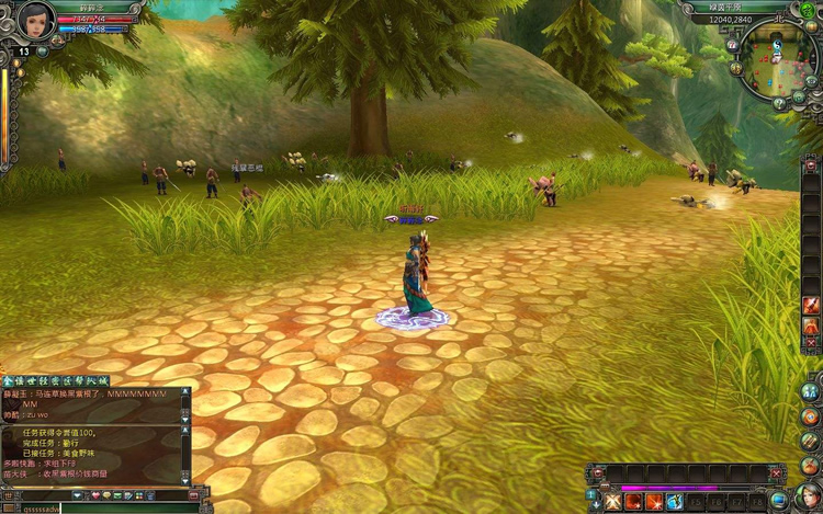 3D网游单机【新武林群侠传】一键服务端GM金叶红利+中文客户端+登录器（带安装视频）