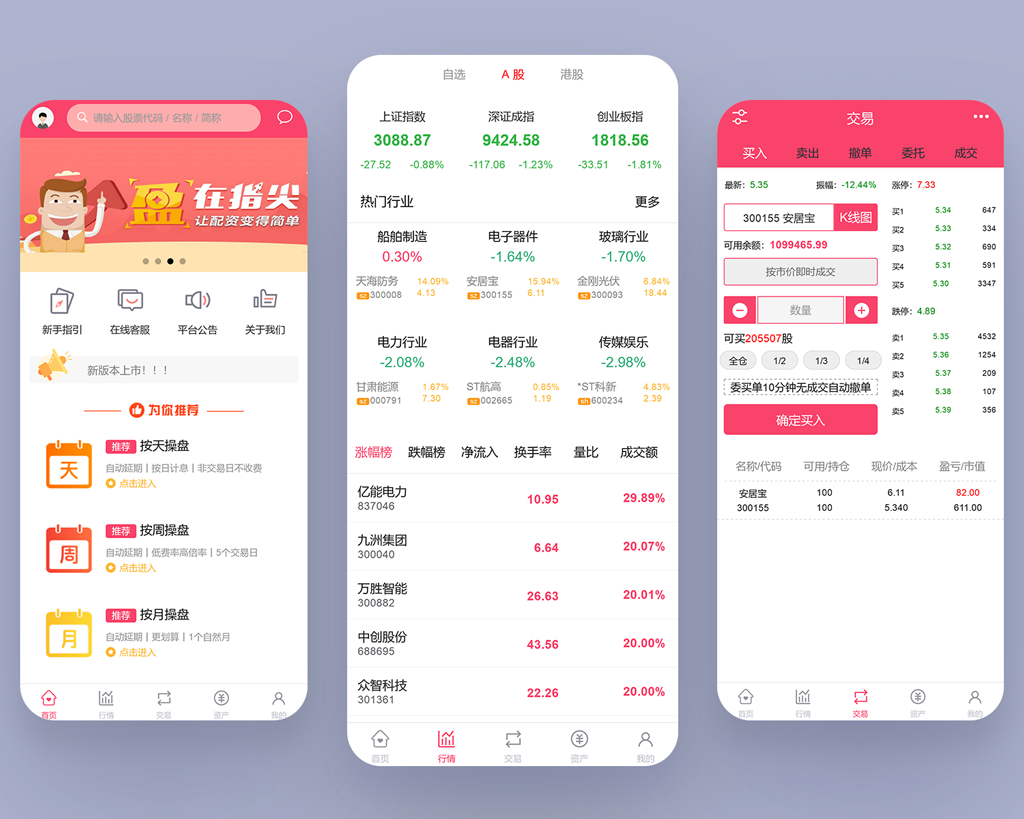 2024 TP6新版股票杠杆配资系统 十倍杠杆 实时K线图 A股 港股行情 多子账户分别建仓